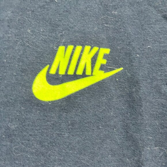 Nike Navy Polo | Neon Swoosh | Size L | Sporty & Sharp - Picture 9 of 11